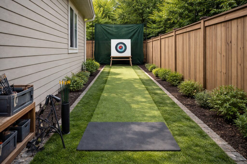  Archery Lane in Side Yard